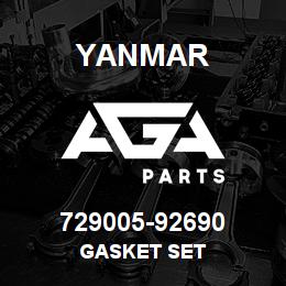 729005-92690 Yanmar GASKET SET | AGA Parts