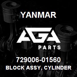 729006-01560 Yanmar BLOCK ASSY, CYLINDER | AGA Parts