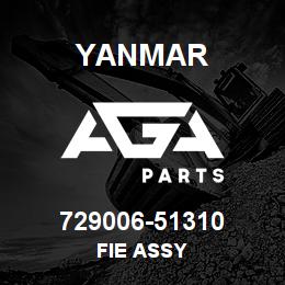 729006-51310 Yanmar FIE ASSY | AGA Parts