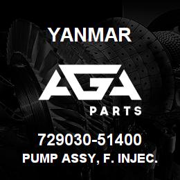 729030-51400 Yanmar PUMP ASSY, F. INJEC. | AGA Parts