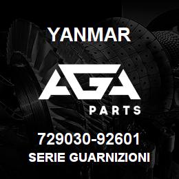 729030-92601 Yanmar SERIE GUARNIZIONI | AGA Parts