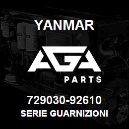 729030-92610 Yanmar SERIE GUARNIZIONI | AGA Parts
