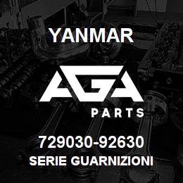 729030-92630 Yanmar SERIE GUARNIZIONI | AGA Parts