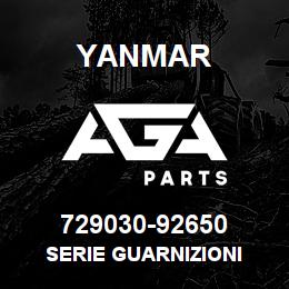 729030-92650 Yanmar SERIE GUARNIZIONI | AGA Parts