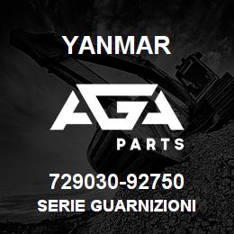 729030-92750 Yanmar SERIE GUARNIZIONI | AGA Parts