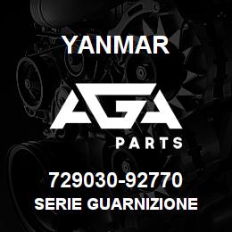729030-92770 Yanmar SERIE GUARNIZIONE | AGA Parts