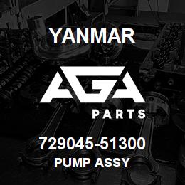 729045-51300 Yanmar PUMP ASSY | AGA Parts