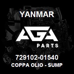 729102-01540 Yanmar COPPA OLIO - SUMP | AGA Parts