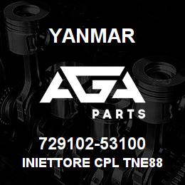 729102-53100 Yanmar INIETTORE cpl TNE88 | AGA Parts