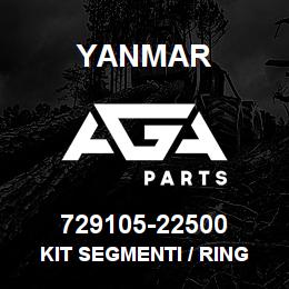 729105-22500 Yanmar KIT SEGMENTI / RING | AGA Parts