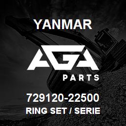 729120-22500 Yanmar RING SET / SERIE | AGA Parts
