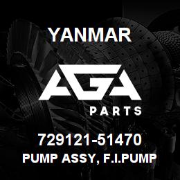 729121-51470 Yanmar PUMP ASSY, F.I.PUMP | AGA Parts