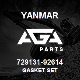 729131-92614 Yanmar GASKET SET | AGA Parts