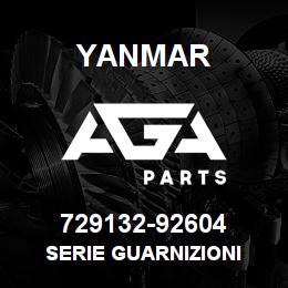 729132-92604 Yanmar SERIE GUARNIZIONI | AGA Parts
