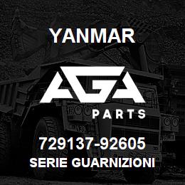 729137-92605 Yanmar SERIE GUARNIZIONI | AGA Parts