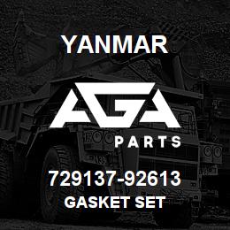 729137-92613 Yanmar gasket set | AGA Parts