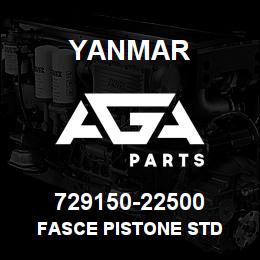 729150-22500 Yanmar FASCE PISTONE std | AGA Parts