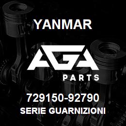 729150-92790 Yanmar SERIE GUARNIZIONI | AGA Parts