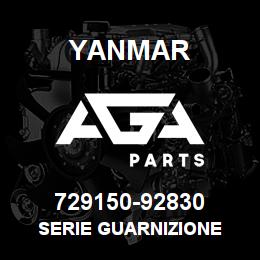 729150-92830 Yanmar SERIE GUARNIZIONE | AGA Parts