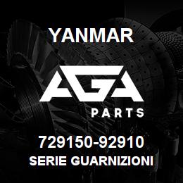 729150-92910 Yanmar SERIE GUARNIZIONI | AGA Parts