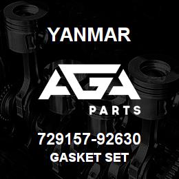 729157-92630 Yanmar GASKET SET | AGA Parts