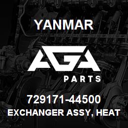 729171-44500 Yanmar EXCHANGER ASSY, HEAT | AGA Parts