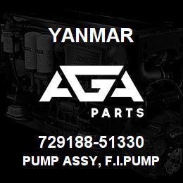 729188-51330 Yanmar PUMP ASSY, F.I.PUMP | AGA Parts