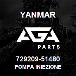 729209-51480 Yanmar POMPA INIEZIONE | AGA Parts