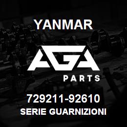 729211-92610 Yanmar SERIE GUARNIZIONI | AGA Parts