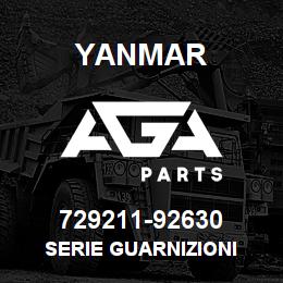 729211-92630 Yanmar SERIE GUARNIZIONI | AGA Parts