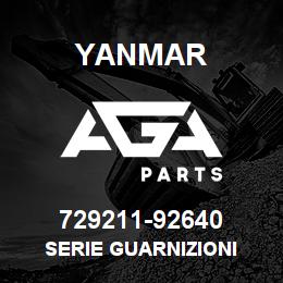 729211-92640 Yanmar SERIE GUARNIZIONI | AGA Parts