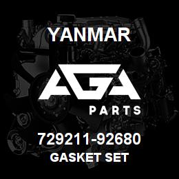 729211-92680 Yanmar gasket set | AGA Parts