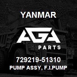 729219-51310 Yanmar pump assy, f.i.pump | AGA Parts
