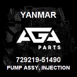 729219-51490 Yanmar PUMP ASSY, INJECTION | AGA Parts
