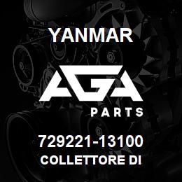 729221-13100 Yanmar COLLETTORE DI | AGA Parts