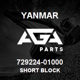 729224-01000 Yanmar SHORT BLOCK | AGA Parts