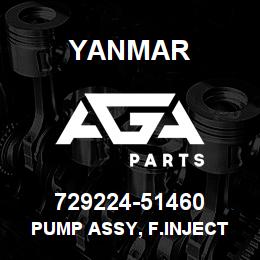 729224-51460 Yanmar PUMP ASSY, F.INJECT | AGA Parts