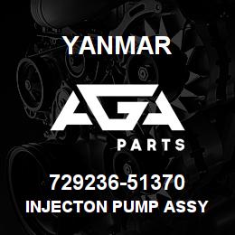 729236-51370 Yanmar INJECTON PUMP ASSY | AGA Parts