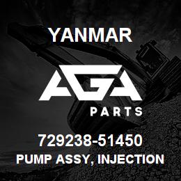 729238-51450 Yanmar PUMP ASSY, INJECTION | AGA Parts