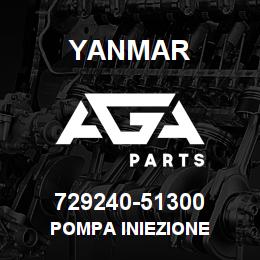 729240-51300 Yanmar POMPA INIEZIONE | AGA Parts