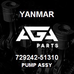 729242-51310 Yanmar PUMP ASSY | AGA Parts