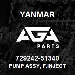 729242-51340 Yanmar PUMP ASSY, F.INJECT | AGA Parts