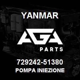 729242-51380 Yanmar POMPA INIEZIONE | AGA Parts