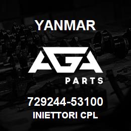 729244-53100 Yanmar INIETTORI CPL | AGA Parts