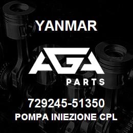 729245-51350 Yanmar POMPA INIEZIONE cpl | AGA Parts