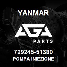 729245-51380 Yanmar POMPA INIEZIONE | AGA Parts