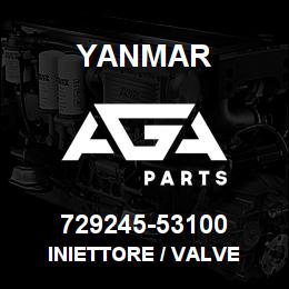 729245-53100 Yanmar INIETTORE / VALVE | AGA Parts