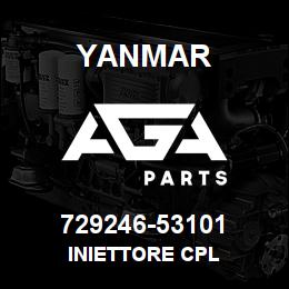 729246-53101 Yanmar INIETTORE cpl | AGA Parts