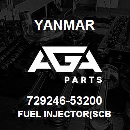 729246-53200 Yanmar FUEL INJECTOR(SCB | AGA Parts