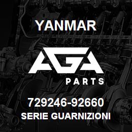 729246-92660 Yanmar SERIE GUARNIZIONI | AGA Parts